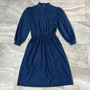 Just Ducky blue stripped dress. Size 10